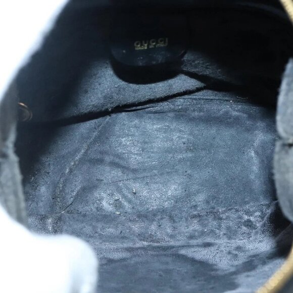 GUCCI Bamboo Body Bag Patent leather Black Gold - Picture 13 of 16